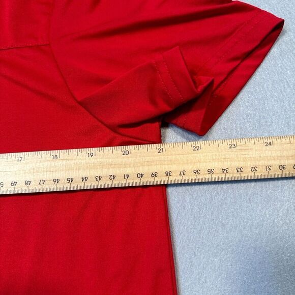 Spyder Shirt‎ Mens Large Active Athletic Red Center Chest Logo Back Logo - Picture 5 of 9